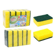 Dish Washing Sponge / Scrubber Sponge – 5pcs